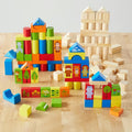 150-Piece Wooden Building Blocks Set