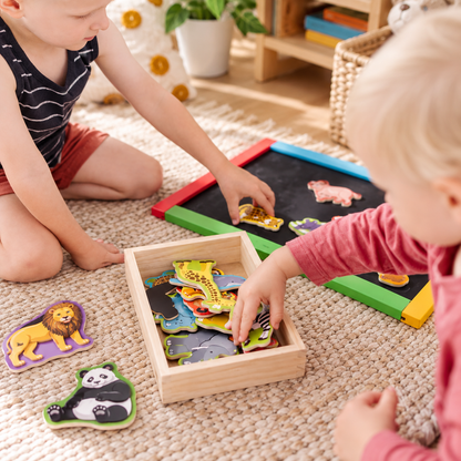 Wooden Animal Magnet Play Set