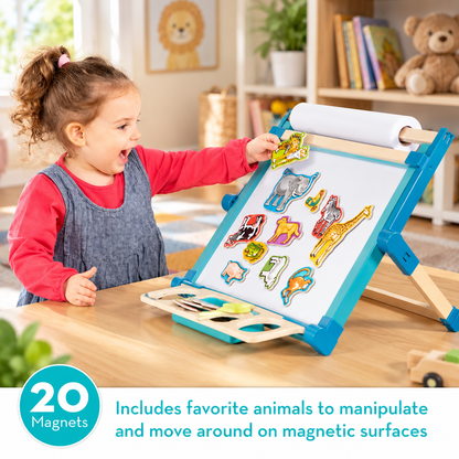Wooden Animal Magnet Play Set